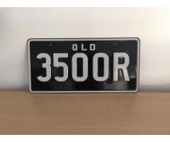 3500R number plate (Queensland)